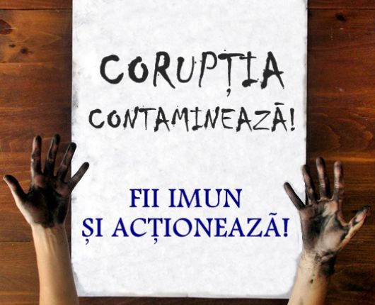 Atenție! Virusul Corupția contaminează! 